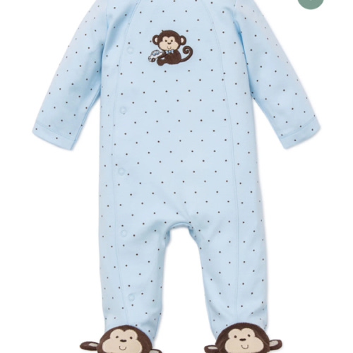 Little Monkey Footed One-Piece