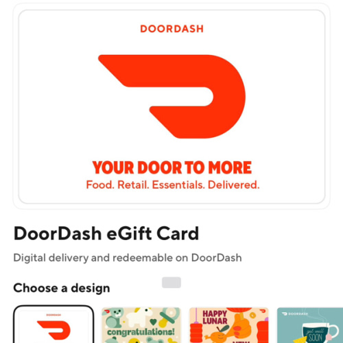 DoorDash Gift Cards