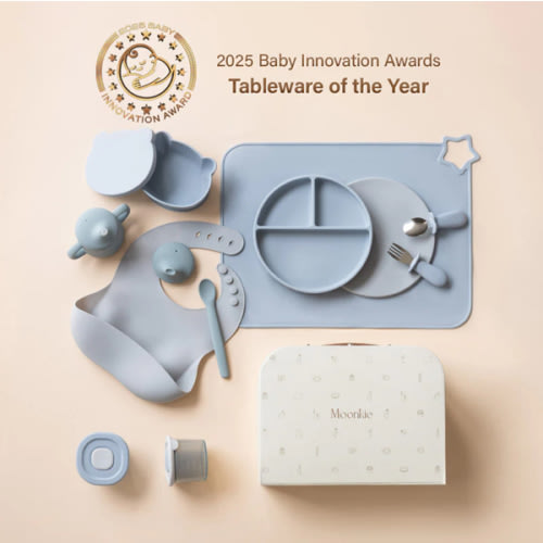 First Bites Gift Set (Croissant/Ivory)