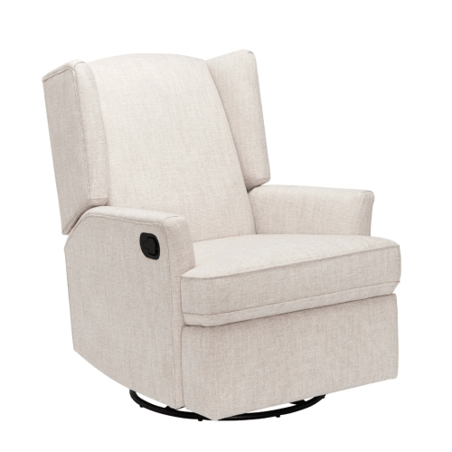 Chelsea Glider Recliner Chair in Eggshell | iL Tutto