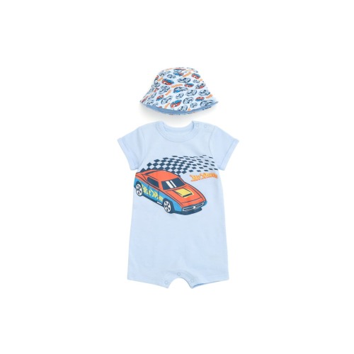 Romper & Sunhat Set, 12M