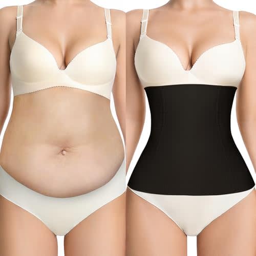 sellto Waist Trainer for Women Tummy Control Postpartum Recovery Belt Waist Cincher Body Shaper