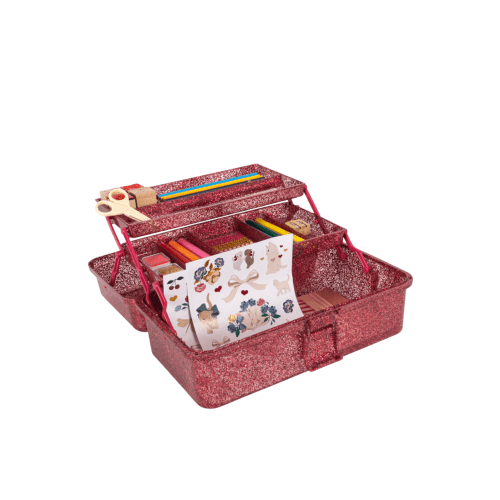Creative Art Caddy - Glitter Rose