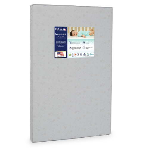 Kolcraft Portable Mini Crib Mattress, 38x24 White