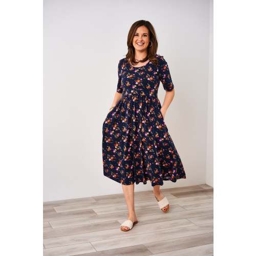 Latched Mama Classic Cotton Nursing Dress
