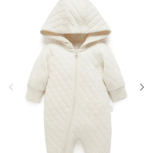 Quilted Growsuit - Purebaby