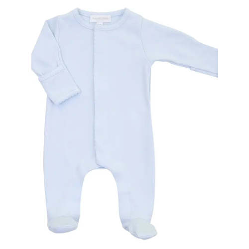 Magnolia Baby Solid Blue Footie – Little Stitches & Co.