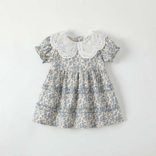 Girls Summer Holiday Dress Girls Elegant Comfortable Dress
