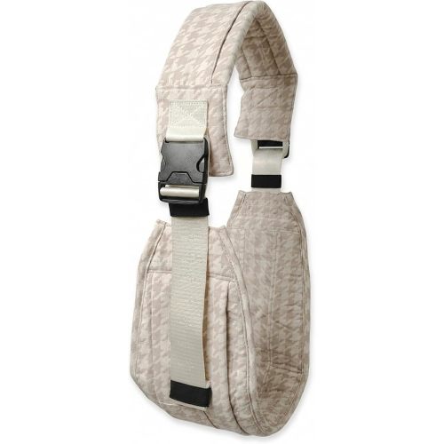 AUYEAZGO Toddler Carrier, Baby Sling Carrier - Cotton Linen, Large Seat & Back Support, with Large Pocket, One Size Fits Most, Ideal for 6-48 Months (16-44 lbs) (Cotton Linen- Houndstooth, Regular)