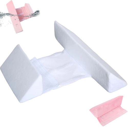 Baby Wedge Pillow for Newborn,Child Fixed Wedge Pillow - Front and Rear Support for Comfortable Sleep, Essential for Children, Ideal for Travel