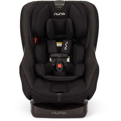 Nuna Rava Convertible Car Seat - Caviar (Flame Retardant Free)