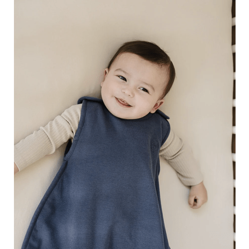 4 Season® Ultimate Baby Sleep Bag, Merino Wool & Organic Cotton, Indigo
