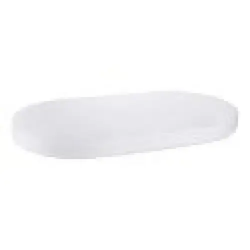 Boori Oval Jersey Fitted Sheet Milk White | Baby Bunting AU