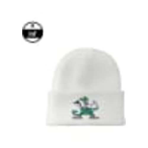 LogoFit Notre Dame Fighting Irish White INF Northpole Cuffed Baby Knit Hat - 696204892
