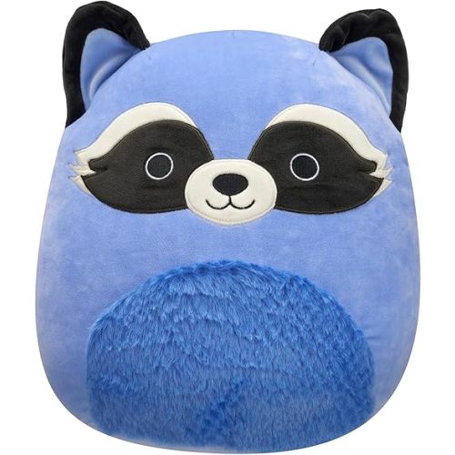 Squishmallows Original 12-Inch Duranga Blue Raccoon - Official Jazwares Plush (Medium-Sized)