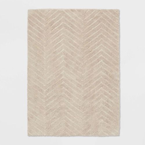 4'x5'6" Tufted Cotton Chevron Kids' Rug - Pillowfort™