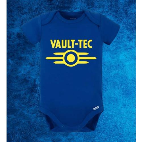Vault-tec Baby Bodysuit: Gamer Baby Clothes - Etsy