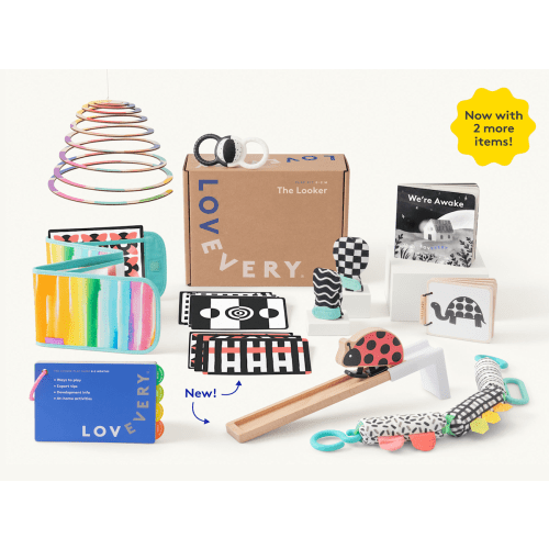 The Looker Play Kit | Toys for Newborn to 12 Week Olds | Lovevery