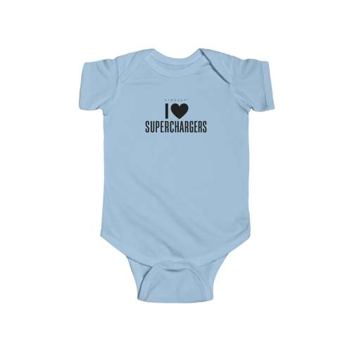 I Love Superchargers Baby Bodysuit | Strezzy