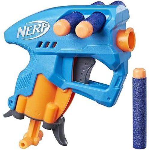 Nerf Nanofire Blue Blaster and Combats