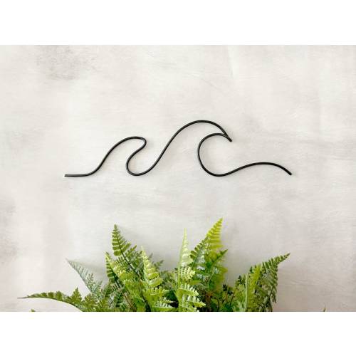 Wave Sign Wire Wall Art Ocean Wave Decor Surf Wall Art - Etsy