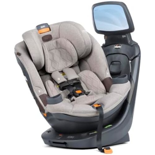 Chicco Fit360 Zip ClearTex Rotating Convertible Car Seat with Mirror