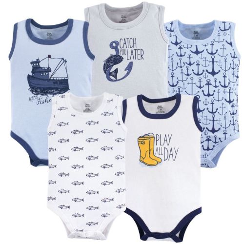 Luvable Friends Hudson Baby Sleeveless Bodysuits