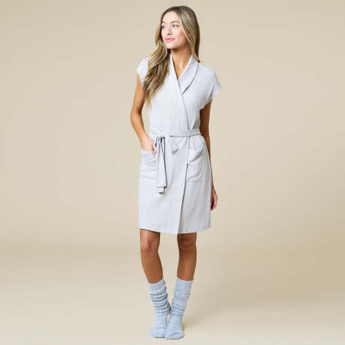 Rib Dream 35" Cap Sleeve Robe