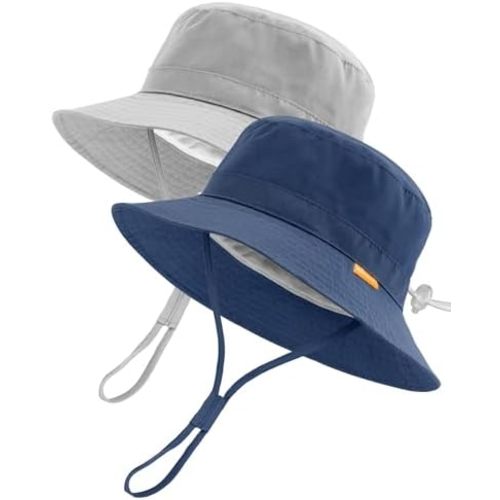 Baby Sun Hat Bucket Hat UPF 50+ Sun Protective Child Summer Beach Hats