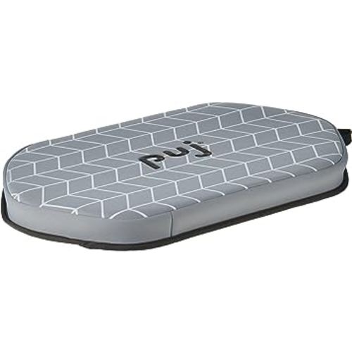 Puj - Pad Bath Kneeler, Extra Comfortable Kneeling Pad, Non-Slip, Firm-Grip Baby Bath Cushion with Hanging Loop, Stylish Baby Bath Essentials, 17.5 x 11.75 x 1.75 inches (Pack of 1)