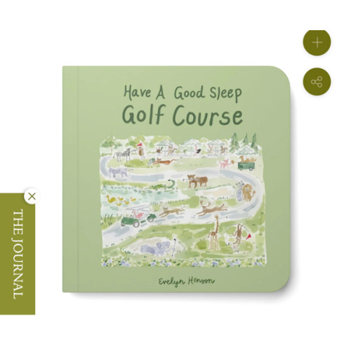 Have a Good Sleep Golf Course Book