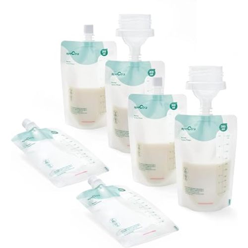 Spectra Baby Simple Store Milk Collection Bags, 200 ml, 20 Count