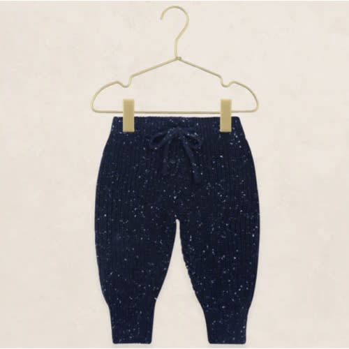 Knit Jogger Pants - Navy Speckle