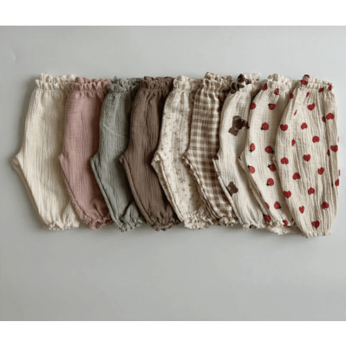 Baby Casual Linen Pants - 6-12 months