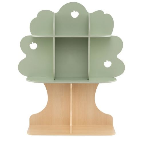 Costway 45” Kids Tree Bookshelf with Open Shelves for Reading Nook, Nursery, Classroom