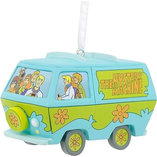 Amazon.com: Hallmark Scooby-Doo Mystery Machine Christmas Ornament : Home & Kitchen