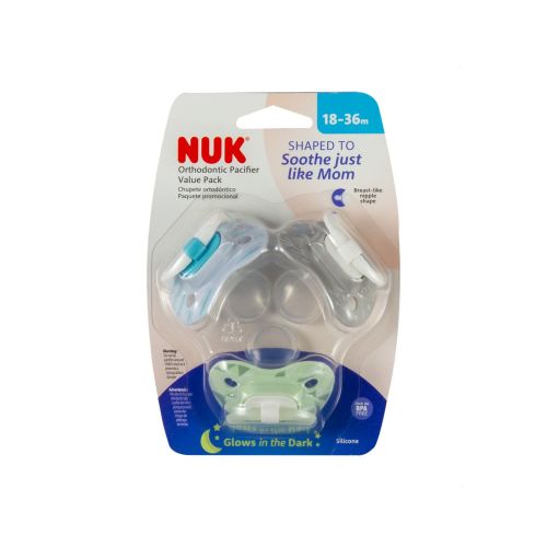 NUK Pacifier Set, Size 2, Size 3