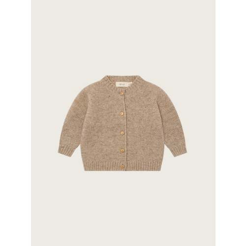 Oatmeal Wool Cardigan | Organic Zoo