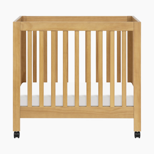 babyletto Origami Mini Crib - Honey