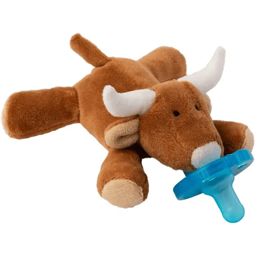 WubbaNub Infant Pacifier - Longhorn Bull