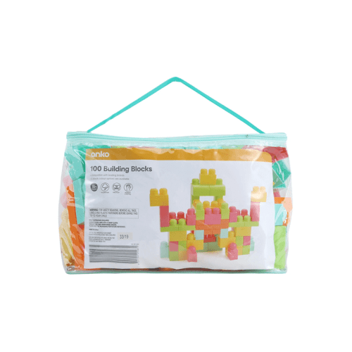 100 Piece Block Bag - Assorted - One Size