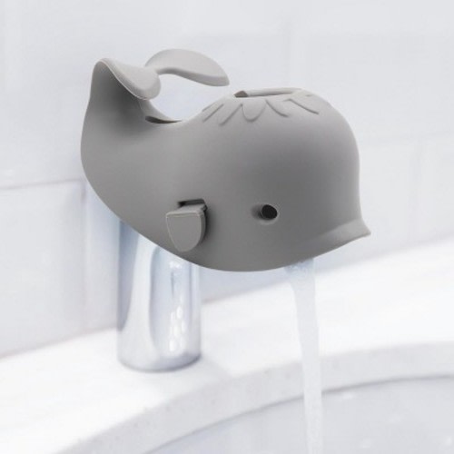 Baby Bathtub Faucet Cover - Grey Whale