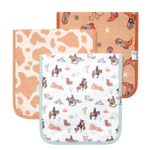 Copper Pearl Premium Burp Cloths