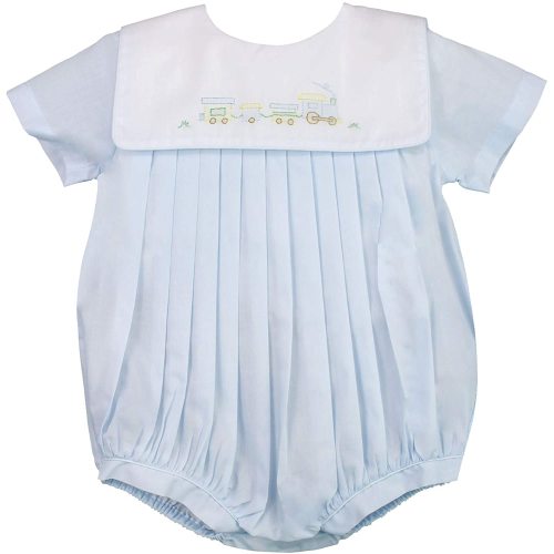 Petit Ami Train Bubble with Tucks