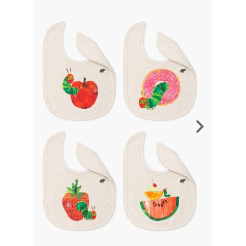 4-Pack Classic Bibs - Organic Baby Clothes - Monica + Andy