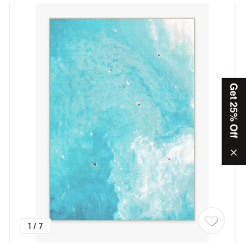 Gray Malin Outdoor Surfers Ocean Blue Rug | Ruggable