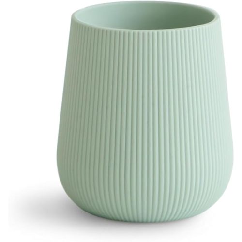 mushie Silicone Baby Starter Training Cup | 6 Months+ (Cambridge Blue)