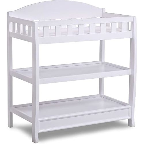 Delta Children Infant Changing Table with Pad, White