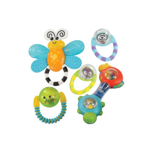 Grasp & Explore Rattle Set - Set of 5
