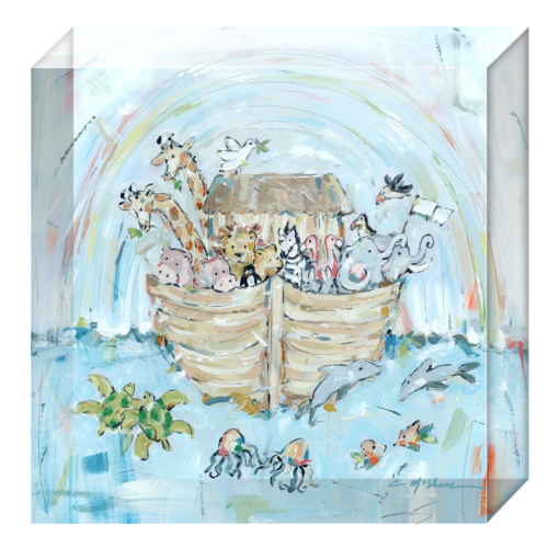 Noah's ark III acrylic block